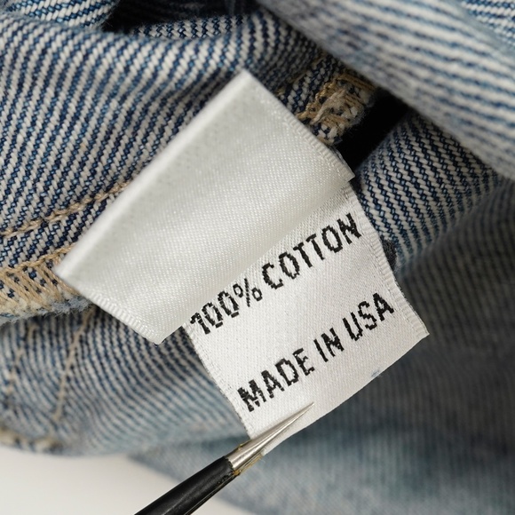 Tularosa Sophia Denim Overall Dress Small Made in USA - Picture 5 of 11